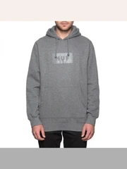 PUFF BAR LOGO PULLOVER HOOD-GRY